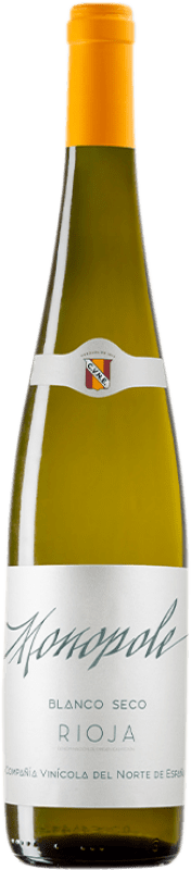 6,95 € | White wine Norte de España - CVNE Monopole D.O.Ca. Rioja The Rioja Spain Viura Bottle 75 cl
