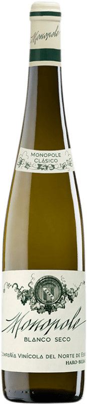 26,95 € | Vin blanc Norte de España - CVNE Monopole Clásico Crianza D.O.Ca. Rioja La Rioja Espagne Viura, Palomino Fino 75 cl