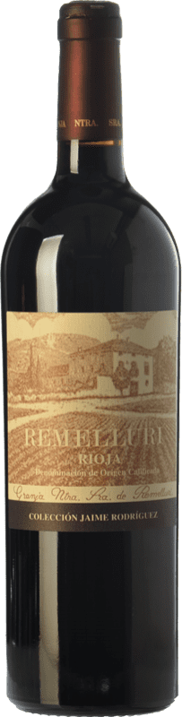 57,95 € Free Shipping | Red wine Ntra. Sra. de Remelluri Colección Jaime Rodríguez Crianza 2004 D.O.Ca. Rioja The Rioja Spain Tempranillo, Grenache Bottle 75 cl
