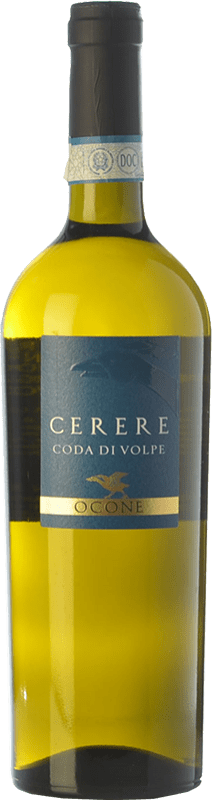 Free Shipping | White wine Ocone Cerere D.O.C. Sannio Campania Italy Coda di Volpe Organic 75 cl
