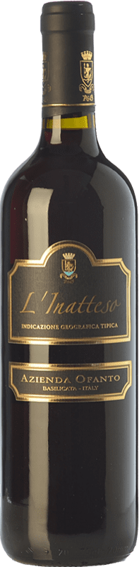 Envío gratis | Vino tinto Ofanto L'Inatteso I.G.T. Basilicata Basilicata Italia Aglianico 75 cl