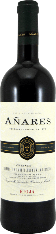 9,95 € 免费送货 | 红酒 Olarra Añares 岁 D.O.Ca. Rioja