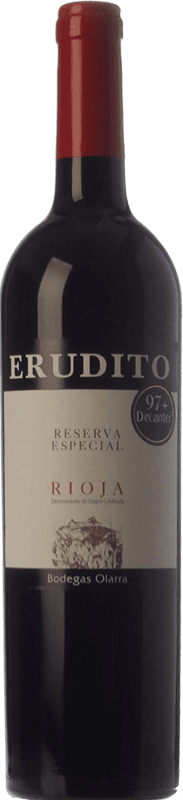 19,95 € | Vin Rouge Olarra Erudito Spécial Réserve D.O.Ca. Rioja La Rioja Espagne Tempranillo, Garnacha — Grenache, Graciano, Mazuelo 75 cl