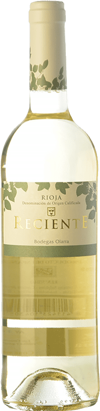 6,95 € Free Shipping | White wine Olarra Reciente Joven D.O.Ca. Rioja The Rioja Spain Viura Bottle 75 cl