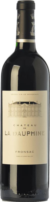 61,95 € Бесплатная доставка | Красное вино Château de La Dauphine A.O.C. Fronsac бутылка Магнум 1,5 L