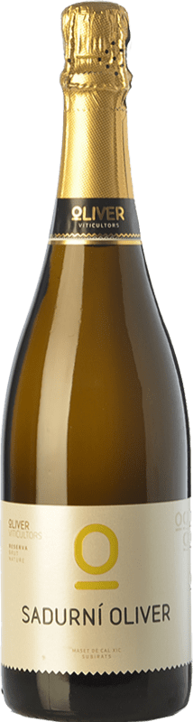 9,95 € | Blanc mousseux Oliver Sadurni Brut Nature D.O. Cava Catalogne Espagne Macabeo, Xarel·lo, Chardonnay, Parellada 75 cl
