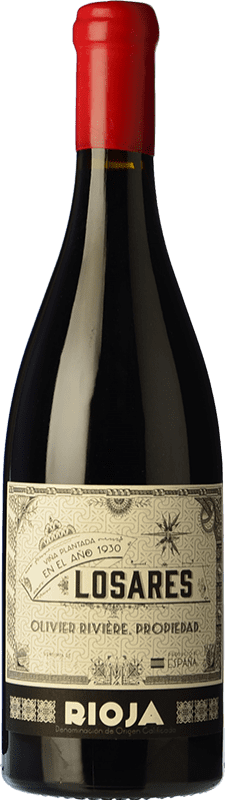 123,95 € Free Shipping | Red wine Olivier Rivière Losares Crianza D.O.Ca. Rioja The Rioja Spain Tempranillo, Graciano, Mazuelo Bottle 75 cl