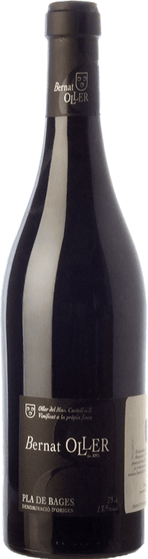 Envoi gratuit | Vin rouge Oller del Mas Bernat Crianza D.O. Pla de Bages Catalogne Espagne Merlot, Picapoll Noir 75 cl