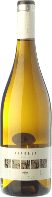 6,95 € Free Shipping | White wine Oriol Rossell Virolet D.O. Penedès Catalonia Spain Xarel·lo Bottle 75 cl