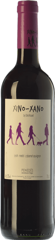 6,95 € | 红酒 Oriol Rossell Xino-Xano Negre 年轻的 D.O. Penedès 加泰罗尼亚 西班牙 Merlot, Syrah, Cabernet Sauvignon 75 cl