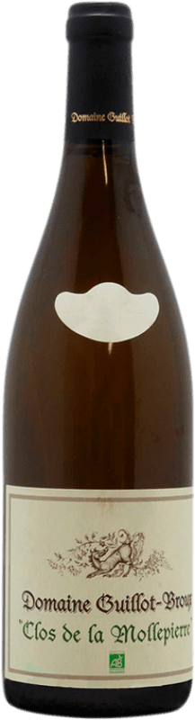 Free Shipping | White wine Guillot-Broux Le Clos de la Mollepierre A.O.C. Mâcon-Cruzille Burgundy France Chardonnay 75 cl