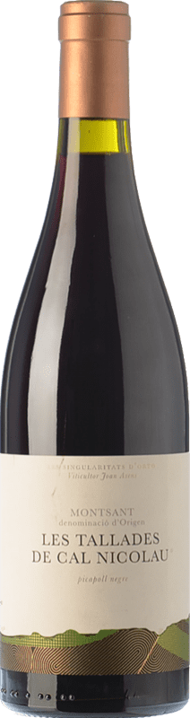 69,95 € | Red wine Orto Les Tallades de Cal Nicolau Aged D.O. Montsant Catalonia Spain Picapoll Black Bottle 75 cl