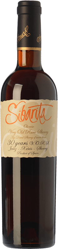 Free Shipping | Fortified wine Osborne Sherry Oloroso Sibarita Very Old Rare Sherry VORS D.O. Manzanilla-Sanlúcar de Barrameda Andalusia Spain Palomino Fino Medium Bottle 50 cl