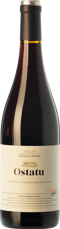 8,95 € Free Shipping | Red wine Ostatu Cosecha Joven D.O.Ca. Rioja The Rioja Spain Tempranillo, Graciano Bottle 75 cl