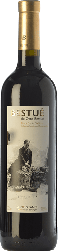 13,95 € Free Shipping | Red wine Otto Bestué Finca Santa Sabina Crianza D.O. Somontano Aragon Spain Tempranillo, Cabernet Sauvignon Bottle 75 cl