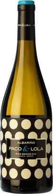 Envío gratis | Vino blanco Paco & Lola D.O. Rías Baixas Galicia España Albariño 75 cl