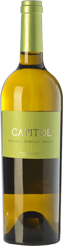 Envio grátis | Vinho branco Padró Capitol Jovem D.O. Tarragona Catalunha Espanha Mascate, Macabeo, Xarel·lo 75 cl