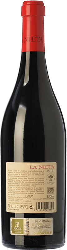 103,95 € Free Shipping | Red wine Páganos La Nieta Crianza D.O.Ca. Rioja The Rioja Spain Tempranillo Bottle 75 cl