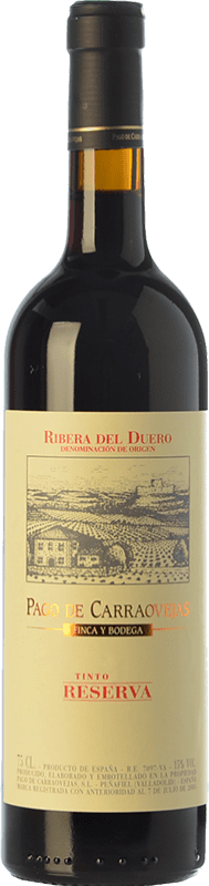 49,95 € Бесплатная доставка | Красное вино Pago de Carraovejas Резерв D.O. Ribera del Duero