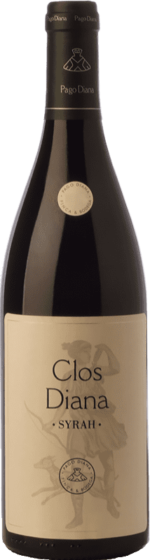 Spedizione Gratuita | Vino Rosso Pago Diana Clos Crianza — Invecchiato in Botte D.O. Catalunya Catalogna Spagna Syrah 75 cl