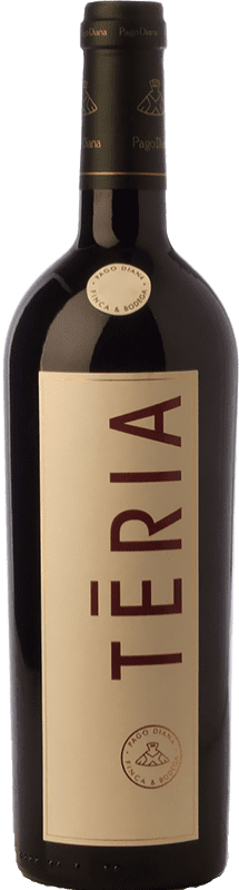 Spedizione Gratuita | Vino Rosso Pago Diana Teria Crianza — Invecchiato in Botte D.O. Catalunya Catalogna Spagna Tempranillo, Merlot, Cabernet Sauvignon 75 cl