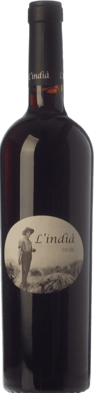 10,95 € Kostenloser Versand | Rotwein Pagos de Hí­bera L'Indià Eiche D.O. Terra Alta