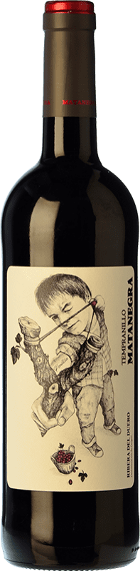 11,95 € Бесплатная доставка | Красное вино Pagos de Matanegra Perillán молодое D.O. Ribera del Duero