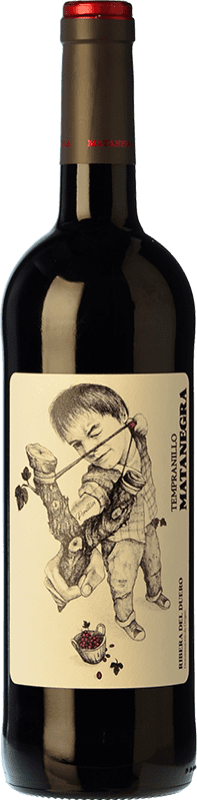 12,95 € Envío gratis | Vino tinto Pagos de Matanegra Perillán Joven D.O. Ribera del Duero