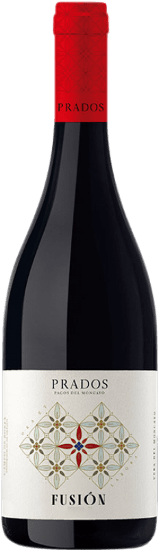 10,95 € | Red wine Pagos del Moncayo Prados Fusión Garnacha-Syrah Joven D.O. Campo de Borja Aragon Spain Syrah, Grenache Bottle 75 cl