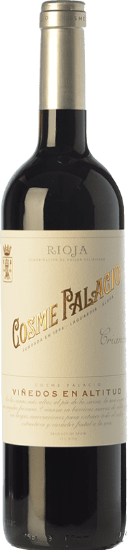 16,95 € | Red wine Cosme Palacio Aged D.O.Ca. Rioja The Rioja Spain Tempranillo Bottle 75 cl