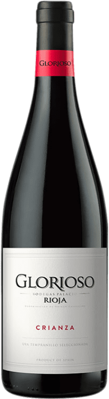 6,95 € Free Shipping | Red wine Palacio Glorioso Crianza D.O.Ca. Rioja The Rioja Spain Tempranillo Bottle 75 cl
