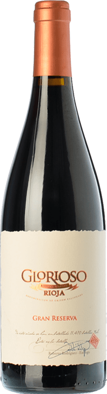 21,95 € | Красное вино Palacio Glorioso Гранд Резерв D.O.Ca. Rioja Ла-Риоха Испания Tempranillo 75 cl