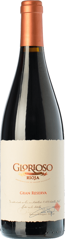 Envio grátis | Vinho tinto Palacio Glorioso Grande Reserva D.O.Ca. Rioja La Rioja Espanha Tempranillo 75 cl