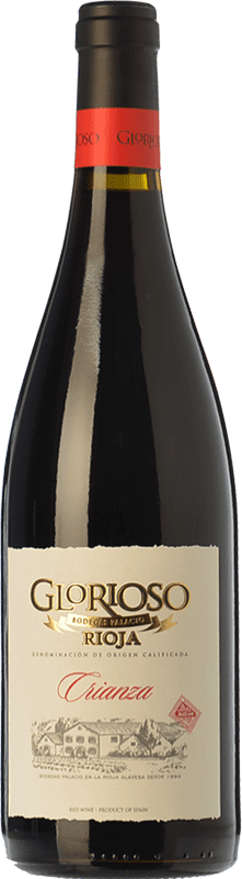 21,95 € 免费送货 | 红酒 Palacio Glorioso 岁 D.O.Ca. Rioja 瓶子 Magnum 1,5 L