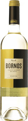 Envoi gratuit | Vin blanc Palacio de Bornos D.O. Rueda Castille et Leon Espagne Sauvignon Blanc 75 cl