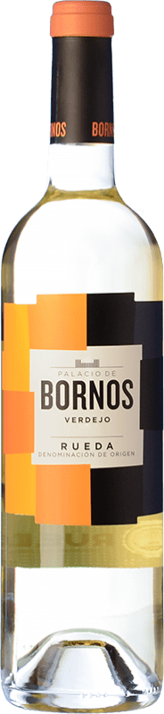 10,95 € Envío gratis | Vino blanco Palacio de Bornos D.O. Rueda