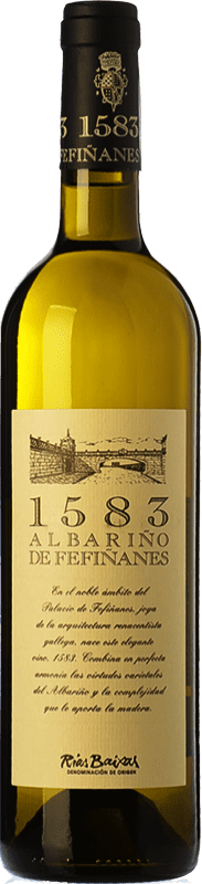 32,95 € | Белое вино Palacio de Fefiñanes de Fefiñanes 1583 старения D.O. Rías Baixas Галисия Испания Albariño 75 cl