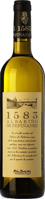 Kostenloser Versand | Weißwein Palacio de Fefiñanes 1583 Crianza — Kurze Fassreifung D.O. Rías Baixas Galizien Spanien Albariño — Albarinho 75 cl