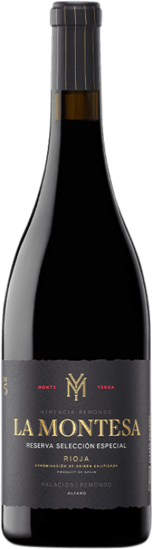 28,95 € | Red wine Palacios Remondo La Montesa Selección Especial Reserva D.O.Ca. Rioja The Rioja Spain Tempranillo, Grenache, Mazuelo Bottle 75 cl