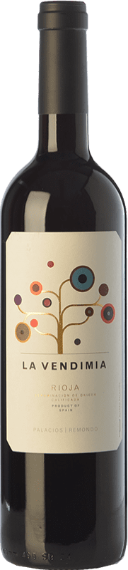 10,95 € | Red Wine Palacios Remondo La Vendimia Young D.O.Ca. Rioja The Rioja Spain Tempranillo, Garnacha — Grenache 75 cl