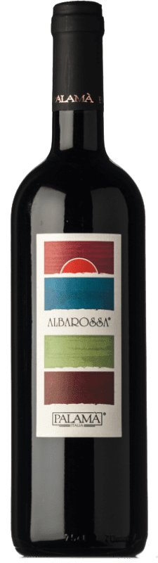 6,95 € | Red wine Palamà Albarossa Rosso D.O.C. Salice Salentino Puglia Italy Malvasia Black, Negroamaro Bottle 75 cl