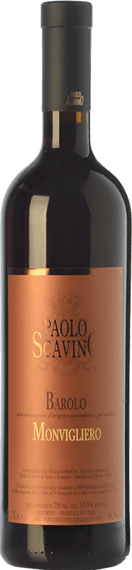 95,95 € | 红酒 Paolo Scavino Monvigliero D.O.C.G. Barolo 皮埃蒙特 意大利 Nebbiolo 75 cl