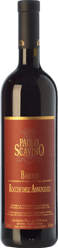 223,95 € | Red wine Paolo Scavino Rocche dell'Annunziata D.O.C.G. Barolo Piemonte Italy Nebbiolo Bottle 75 cl