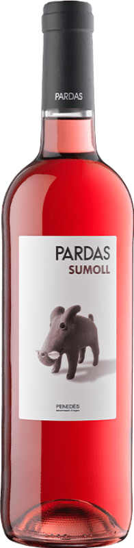 免费送货 | 玫瑰酒 Pardas Rosat D.O. Penedès 加泰罗尼亚 西班牙 Sumoll 75 cl