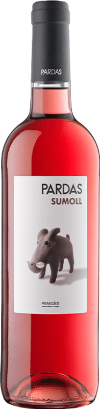 8,95 € Spedizione Gratuita | Vino Rosato Pardas D.O. Penedès