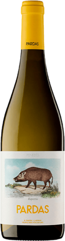 Envio grátis | Vinho Branco Pardas Rupestris D.O. Penedès Catalunha Espanha Malvasia, Macabeo, Xarel·lo, Xarel·lo Vermell 75 cl
