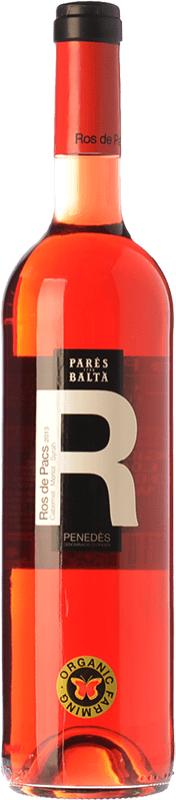 9,95 € Free Shipping | Rosé wine Parés Baltà Ros de Pacs D.O. Penedès Catalonia Spain Merlot, Cabernet Sauvignon Bottle 75 cl