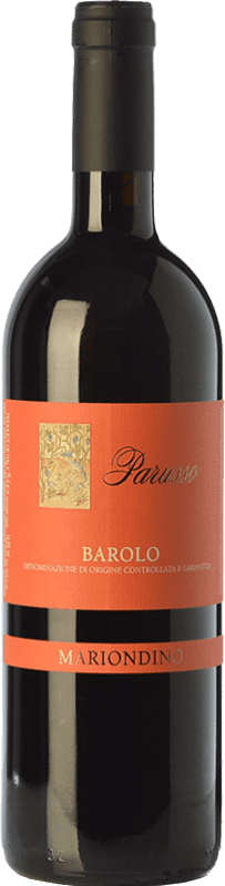 62,95 € | Red wine Parusso Mariondino D.O.C.G. Barolo Piemonte Italy Nebbiolo Bottle 75 cl