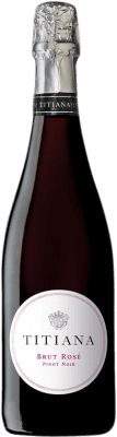 Parxet Titiana Rosé Pinot Black 香槟 Cava 年轻的 75 cl