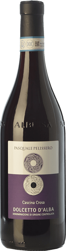 8,95 € Free Shipping | Red wine Pasquale Pelissero Cascina Crosa D.O.C.G. Dolcetto d'Alba Piemonte Italy Dolcetto Bottle 75 cl